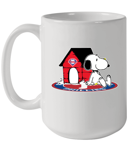 MLB Baseball Philadelphia Phillies Snoopy The Peanuts Movie Shirt Ceramic Mug 15oz