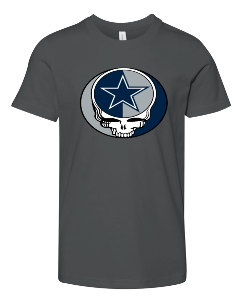 Dallas Cowboys x Grateful Dead Youth Unisex Jersey Tee