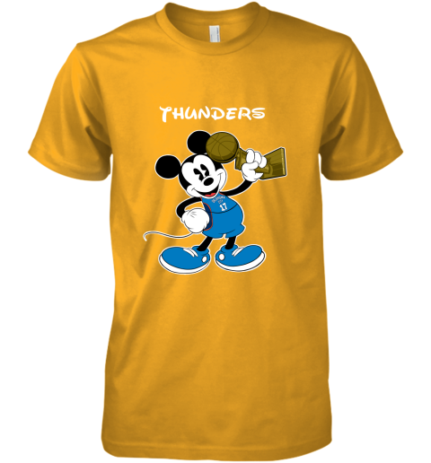 Mickey Oklahoma City Thunders Premium Men's T-Shirt