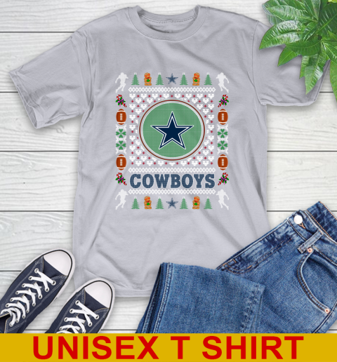 Dallas Cowboys Merry Christmas NFL Football Loyal Fan T-Shirt 5