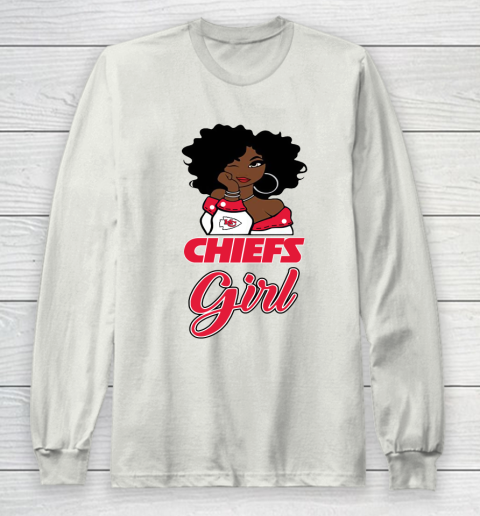 Kansas City Chiefs Girl NFL Long Sleeve T-Shirt 24