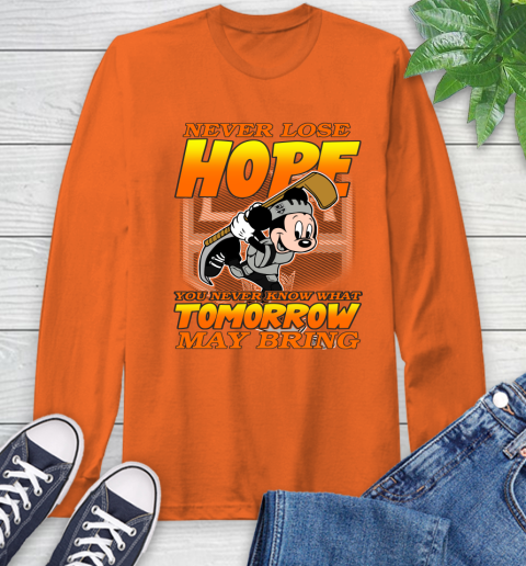 Los Angeles Kings NHL Hockey ootball Mickey Disney Never Lose Hope (1) Long Sleeve T-Shirt 4