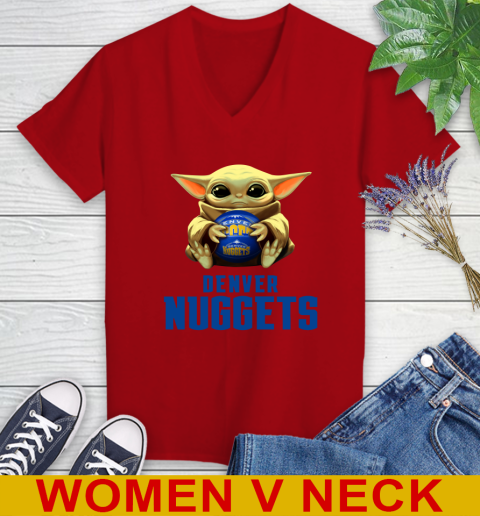 NBA Basketball Denver Nuggets Star Wars Baby Yoda Shirt 88