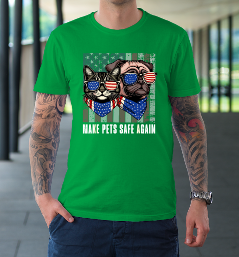 Make Pets Safe Again Trump Harris Debate Eating The Dogs Cat T-Shirt 5