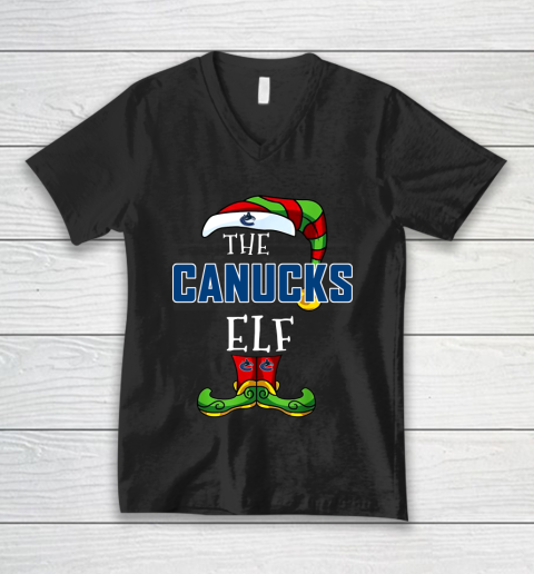 Vancouver Canucks Christmas ELF Funny NHL Sweatshirt
