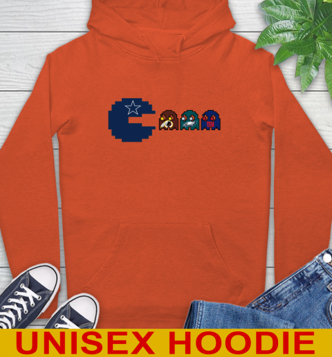 Dallas Cowboy NFL Football Pac Man Champion Hoodie 5