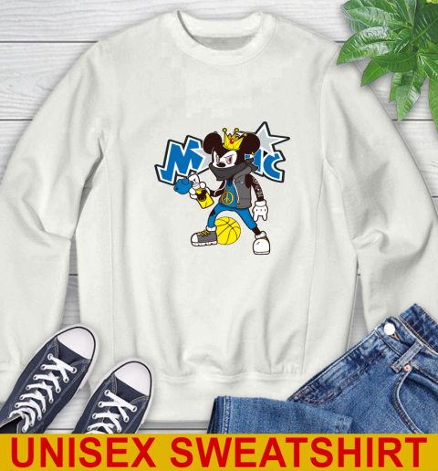 Orlando Magic NBA Basketball Mickey Peace Sign Sports Sweatshirt
