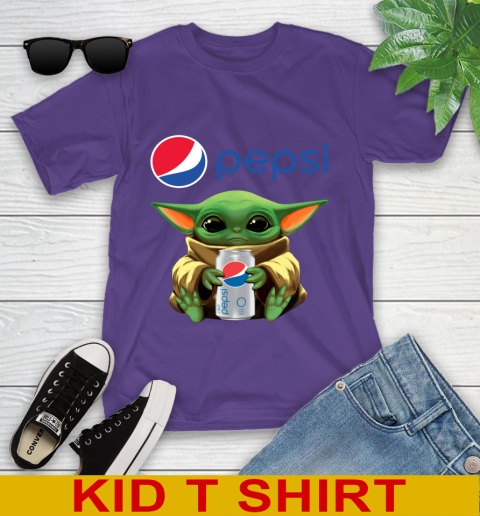 Star Wars Baby Yoda Hugs Diet Pepsi Soft Drink Shirt 104