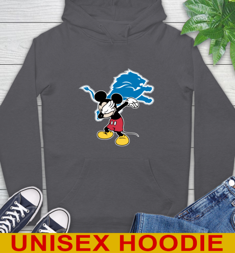 Detroit Lions NFL Football Dabbing Mickey Disney Sports Hoodie 7
