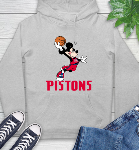 NBA Basketball Detroit Pistons Cheerful Mickey Mouse Shirt Hoodie 7 NBA Basketball Detroit Pistons Cheerful Mickey Mouse Shirt Hoodie - Image 7