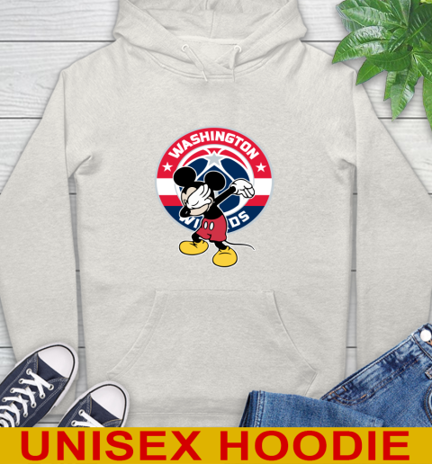 Washington Wizards NBA Basketball Dabbing Mickey Disney Sports Hoodie 12