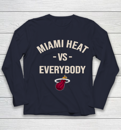 Miami Heat Vs Everybody Youth Long Sleeve 2