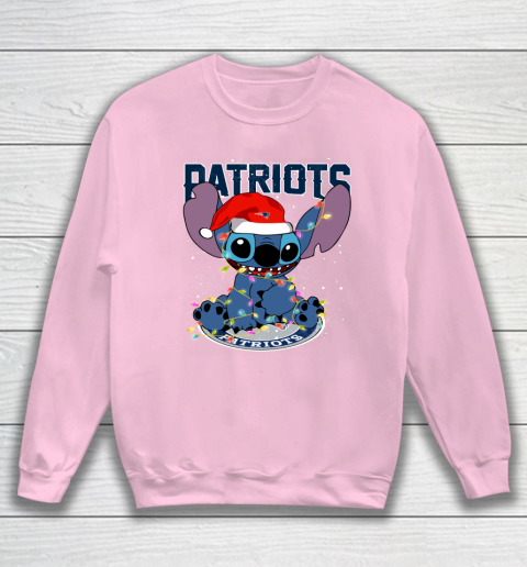 New England Patriots NFL Football noel stitch Christmas Sweatshirt 5