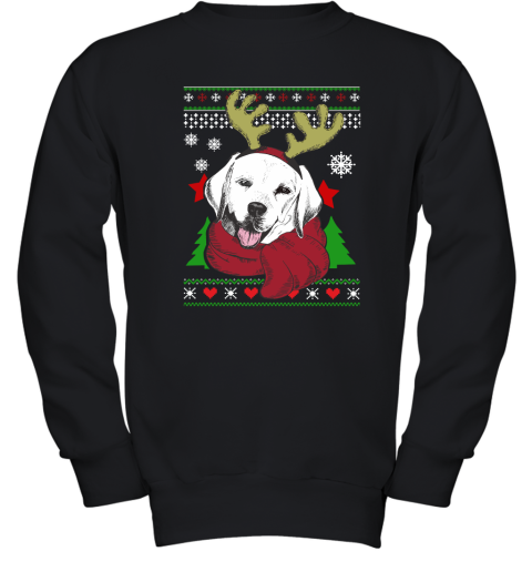 Labrador Ugly Christmas Youth Sweatshirt