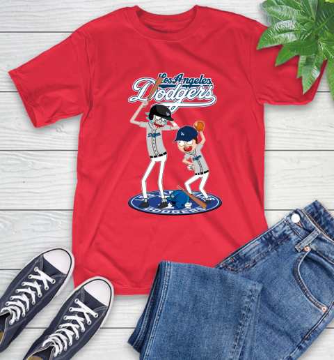 MLB Los Angeles Dodgers Rick And Morty Baseball 10