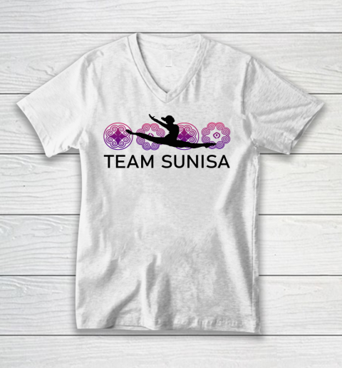Team Sunisa Official V-Neck T-Shirt