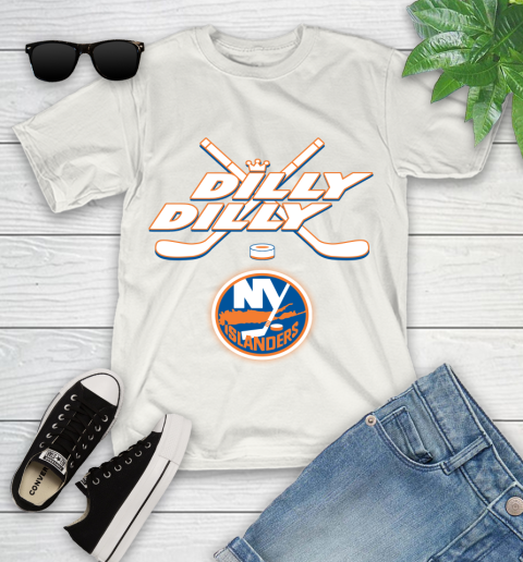 NHL New York Islanders Dilly Dilly Hockey Sports Youth T-Shirt