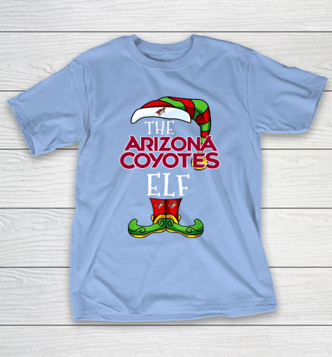 Arizona Coyotes Christmas ELF Funny NHL T-Shirt 10