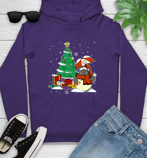 Chicago Bears NFL Football Cute Tonari No Totoro Christmas Sports Youth Hoodie 5