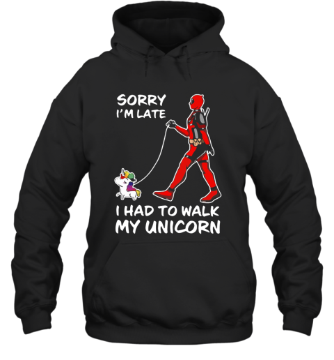 deadpool unicorn hoodie