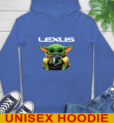 Star Wars Baby Yoda Hugs Lexus Car Shirt 21
