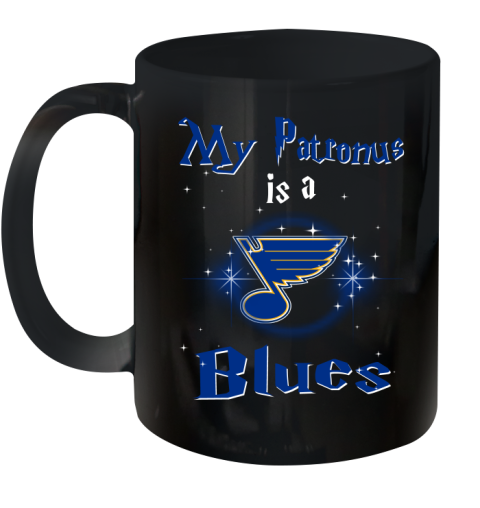 NHL Hockey Harry Potter My Patronus Is A St.Louis Blues Ceramic Mug 11oz