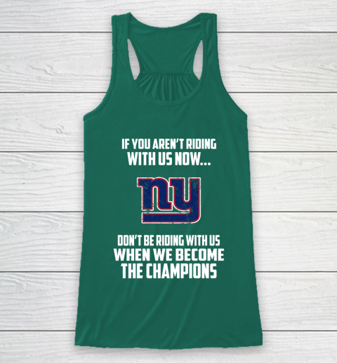 NFL New York Giants Football We Become The Champions Racerback Tank 5