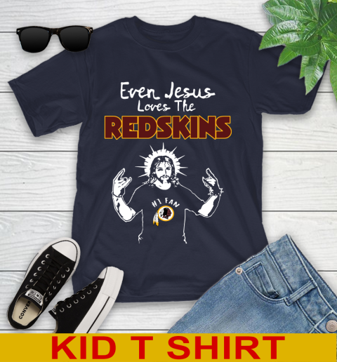 Youth on sale redskins shirt