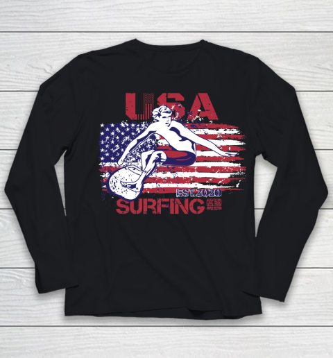 USA Olympics Team Surfing Tokyo 2021 Youth Long Sleeve