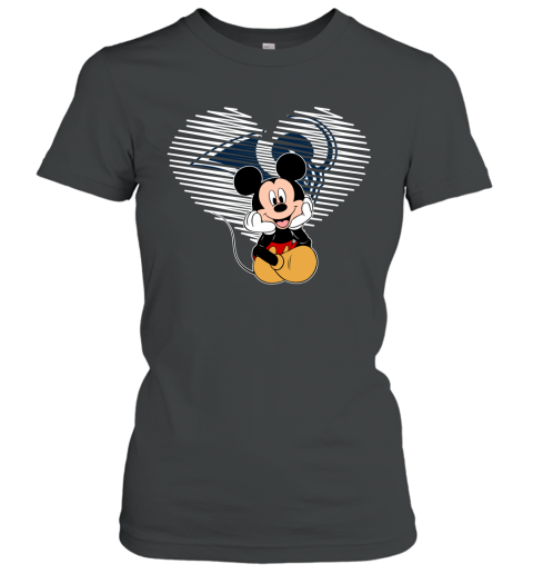 NFL Los Angeles Rams The Heart Mickey Mouse Disney Football T Shirt nSHywKInA9x ladies t shirt 20 95 151514 front black