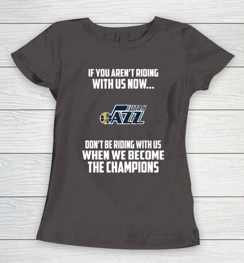 NBA Utah Jazz Basketball We Become The Champions Women's T-Shirt 8 NBA Utah Jazz Basketball We Become The Champions Women's T-Shirt - Image 8