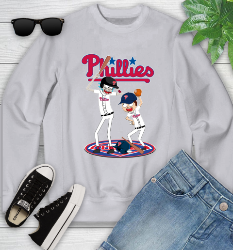 MLB Philadelphia Phillies Rick And Morty Baseball 118