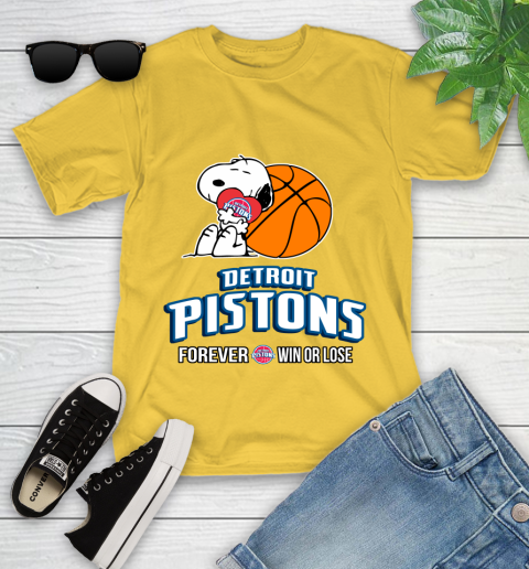 NBA The Peanuts Movie Snoopy Forever Win Or Lose Basketball Detroit Pistons 110