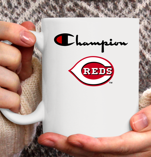 MLB Baseball Cincinnati Reds Champion Shirt Ceramic Mug 15oz