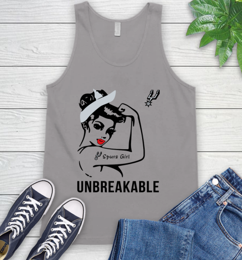 NBA San Antonio Spurs Girl Unbreakable Basketball Sports Tank Top 2