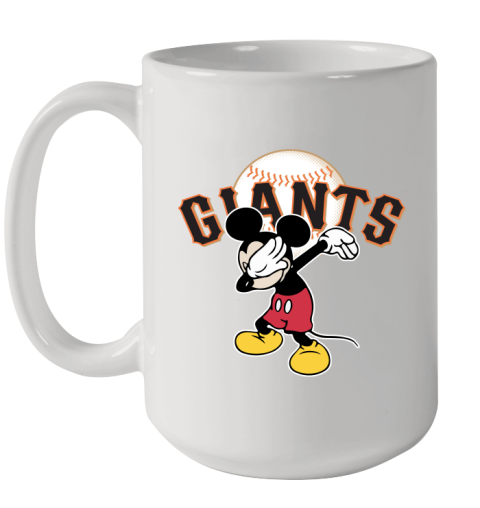 San Francisco Giants MLB Baseball Dabbing Mickey Disney Sports Ceramic Mug 15oz