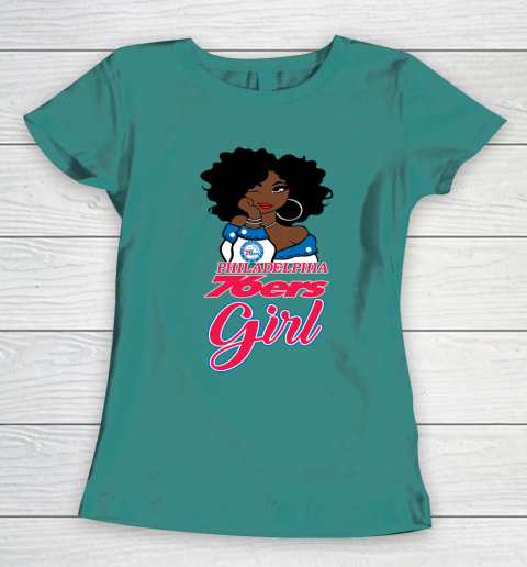 Philadelphia 76ers Girl NBA Women's T-Shirt 12
