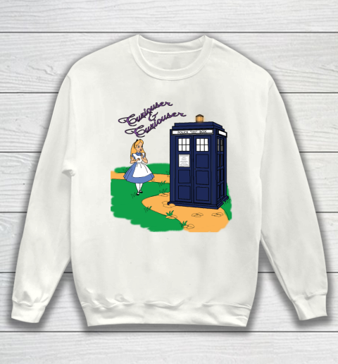 Doctor Who Shirt Curiouser Sweatshirt