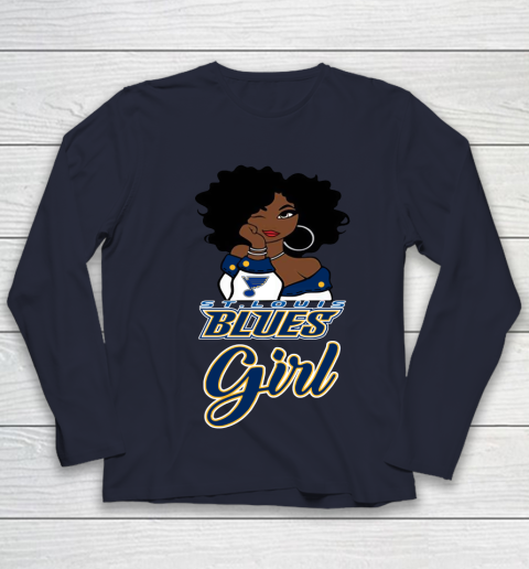 St.Louis Blues Girl NHL Youth Long Sleeve 3
