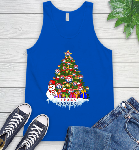 Texas Rangers Merry Christmas MLB Baseball Sports Tank Top 5