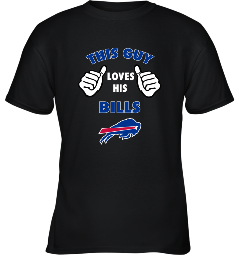 This Guy Loves Buffalo Bills Youth T-Shirt