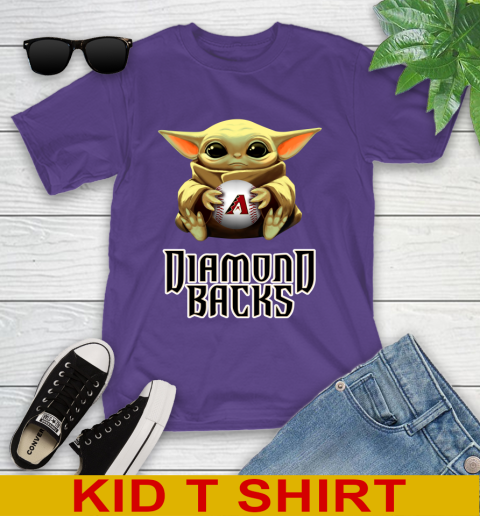 MLB Baseball Arizona Diamondbacks Star Wars Baby Yoda Shirt 104