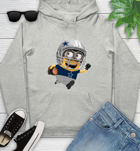 NFL Dallas Cowboys Minions Disney Football Sports Youth Hoodie