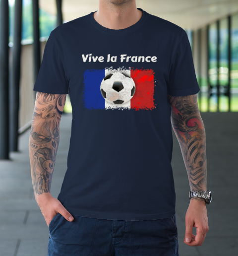 Viva la France For French Football Soccer Fans T-Shirt 2