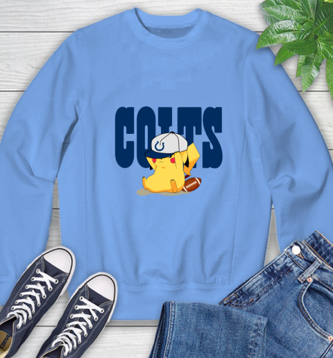 NFL Pikachu Football Sports Indianapolis Colts Sweatshirt 11