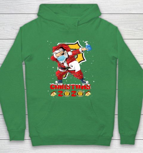 Pittsburgh Pirates Funny Santa Claus Dabbing Christmas 2020 MLB Hoodie 5