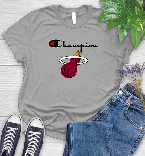 NBA Basketball Miami Heat Champion Shirt Women's T-Shirt 10