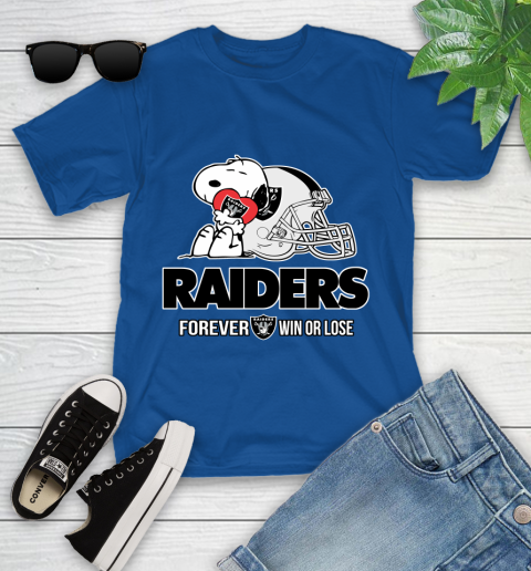 NFL The Peanuts Movie Snoopy Forever Win Or Lose Football Oakland Raiders 111