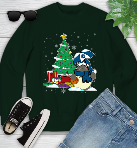 Minnesota Timberwolves NBA Basketball Cute Tonari No Totoro Christmas Sports Youth Sweatshirt 9