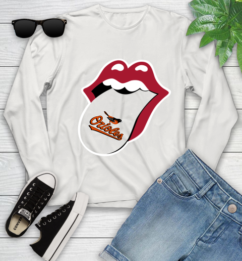 Baltimore Orioles MLB Baseball Lips I Root For My Team Adoring Fan 136
